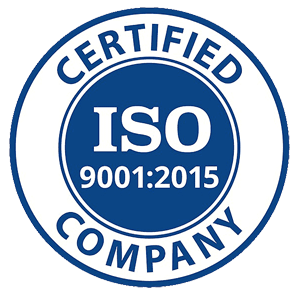 ISO 9001:2015 Certified Company