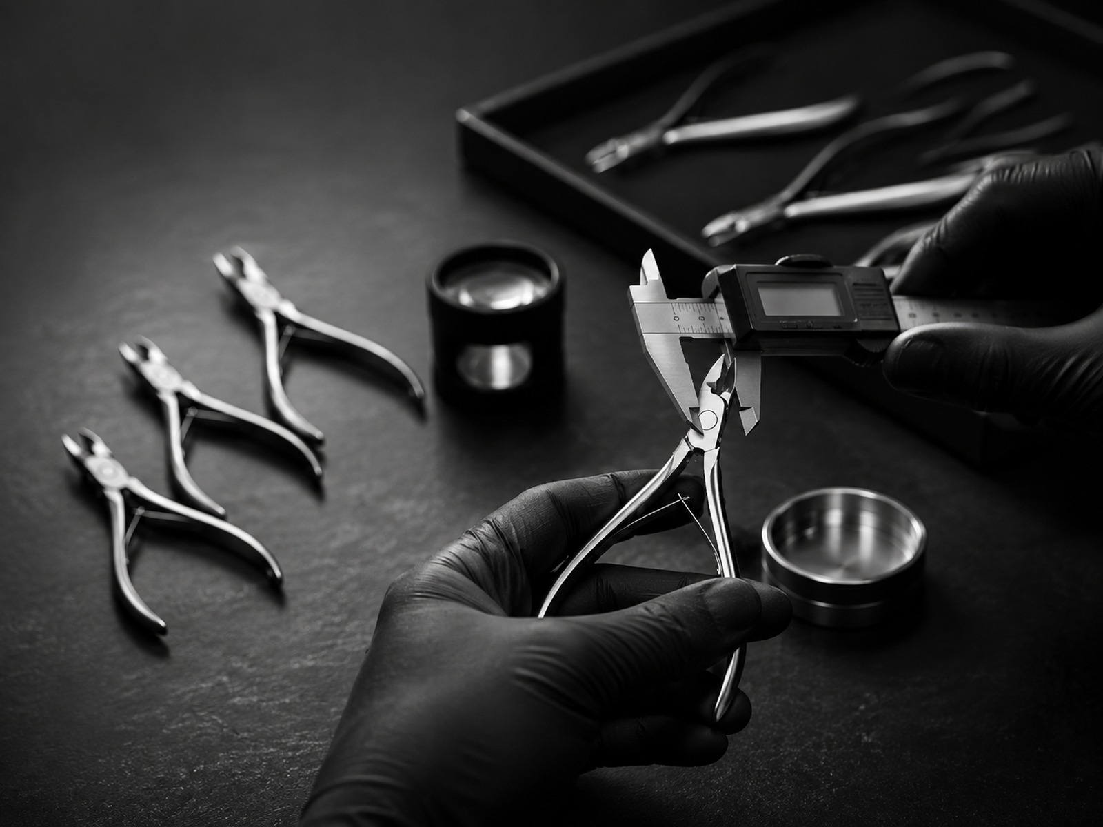 Quality inspection of beauty instruments